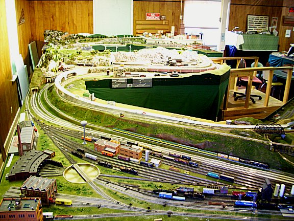 n scale model train layouts